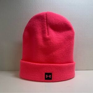 Under Armour Pink Beanie Hat